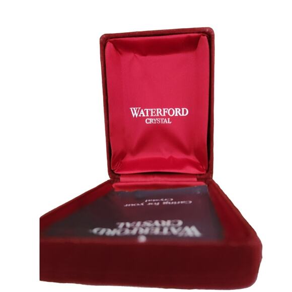 Waterford 1994 Our First Christmas Crystal Ornament With Box Wedding Gift - Picture 4 of 4